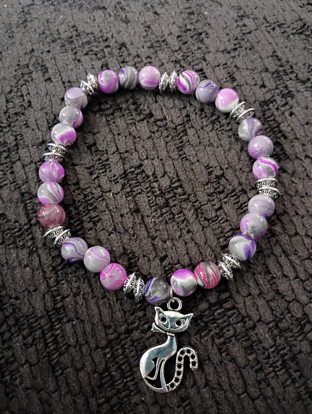 Hand crafted Acrylic Beaded Bracelet